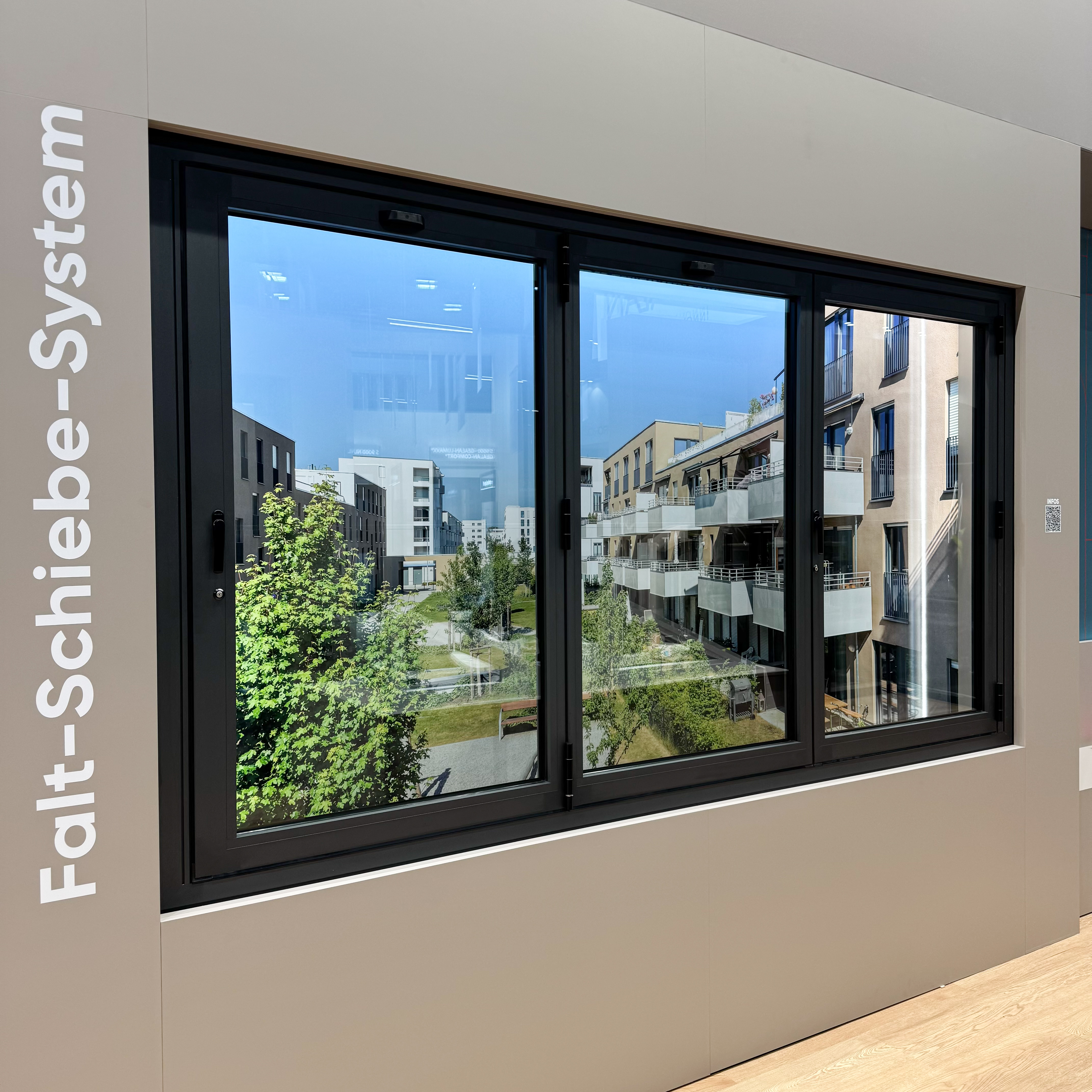 Faltanlage Falt-schiebe-system Aluminium