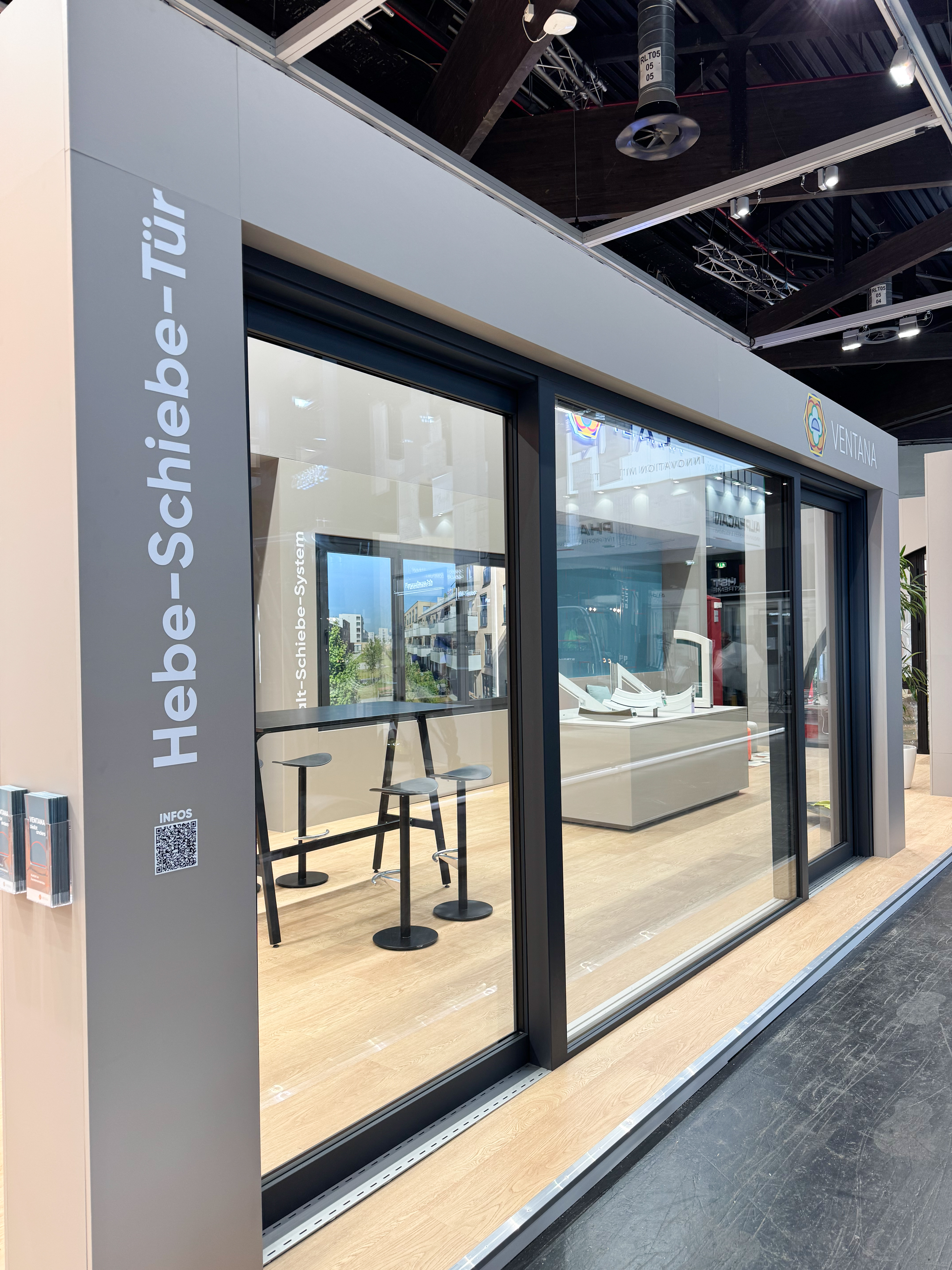 Hebe-schiebe-tür HST Kunststoff Premidoor 76